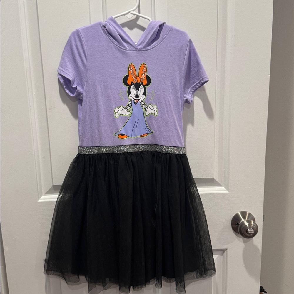 Disney Minnie Mouse Lavender Hoodie Dress